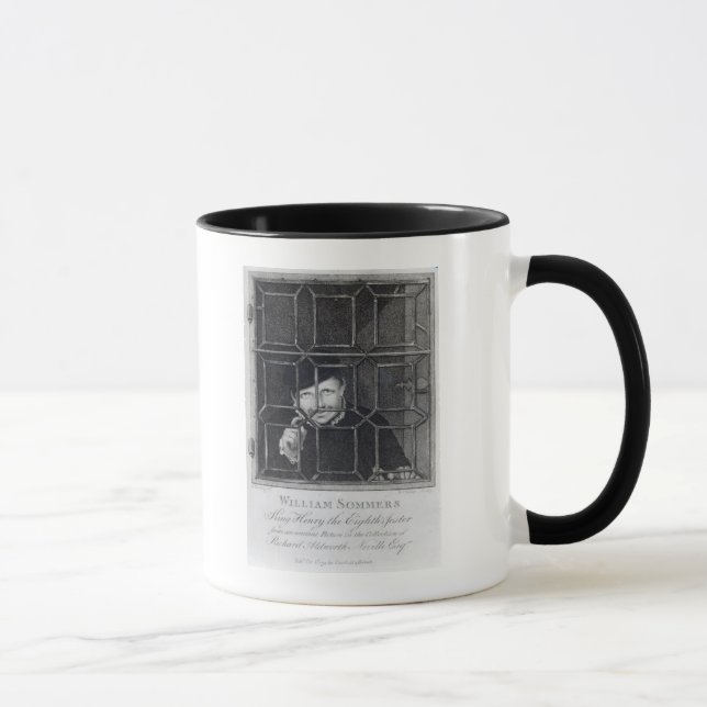 Taza Guillermo Sommers, grabado por R. Clamp, 1794 (Derecha)