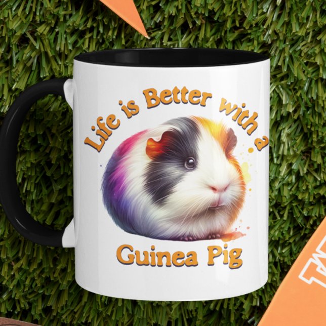 Taza Guinea Pig Mom Dad Rodent lover Regalo café (Subido por el creador)