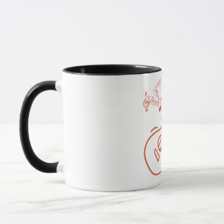 Taza guitarra