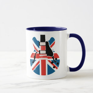 Taza Guitarra de Britpop