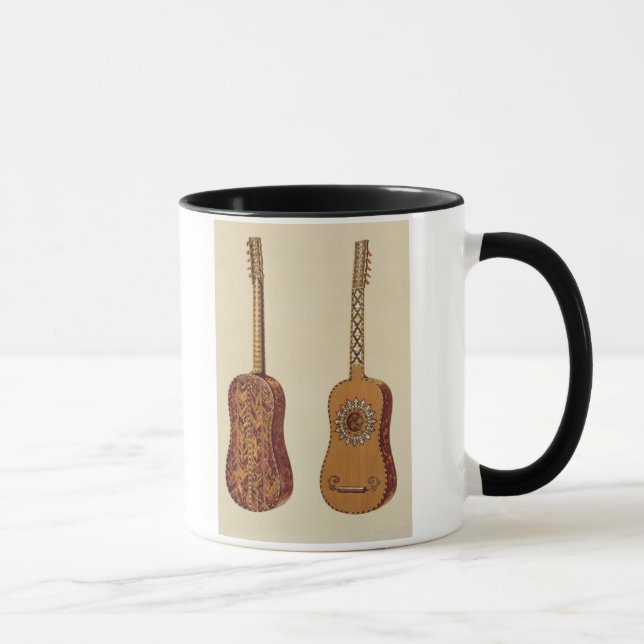 Taza Guitarra de Rizzio, de los "instrumentos (Derecha)