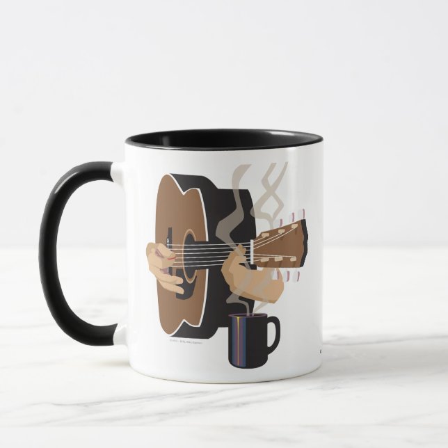 Taza Guitarra del café (Izquierda)