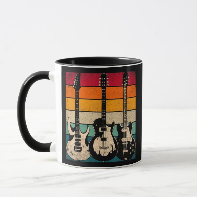 Taza Guitarra retro (Izquierda)