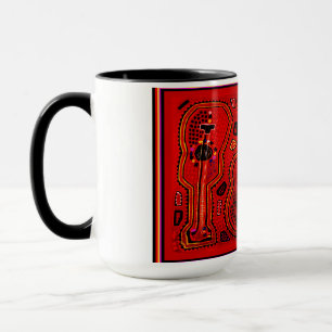 Taza Guitarras Indias Kuna