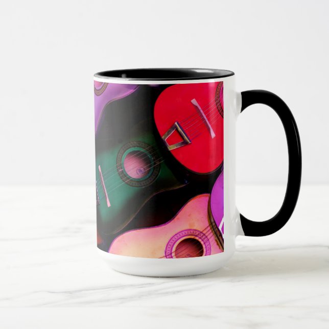 Taza Guitars coloridos (Derecha)