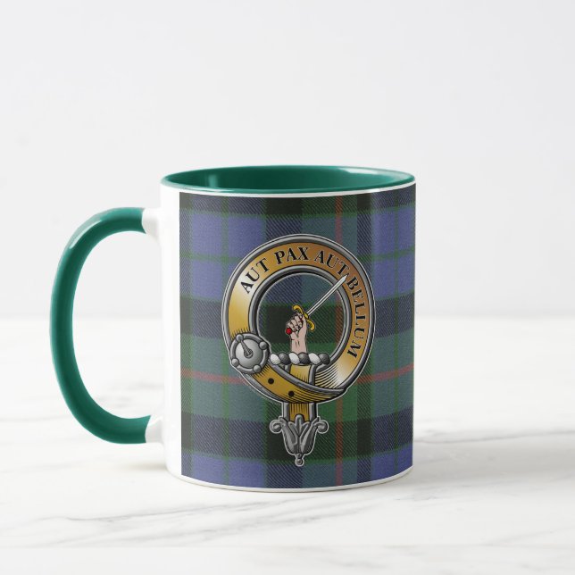 Taza Gunn Tartan & Badge (Izquierda)