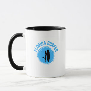 Taza Gurfer de Florida (surfista femenina) Café Mug