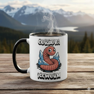 Taza Gusano de hielo de Cordova Alaska Críptido