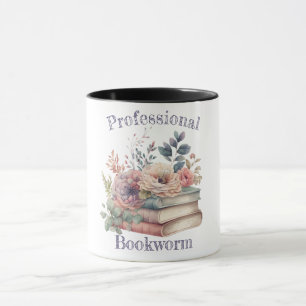 Taza Gusano de libro profesional