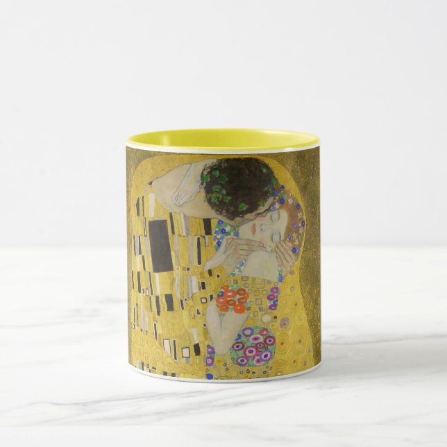 Taza Gustav Klimt - El beso (Centro)