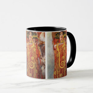 Taza Gustav Klimt - Higía Diosa de la Medicina de la Sa