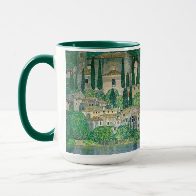 Taza Gustav Klimt - Iglesia de Cassone (Izquierda)