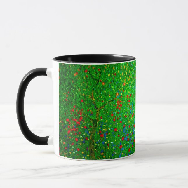 Taza Gustav Klimt Poppy Field (Izquierda)