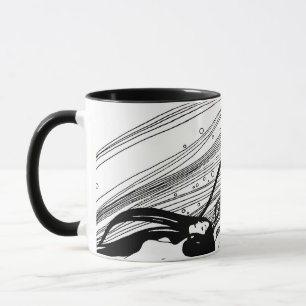 Taza Gustav Klimt - Sangre de Pez Arte Japonés Surreali