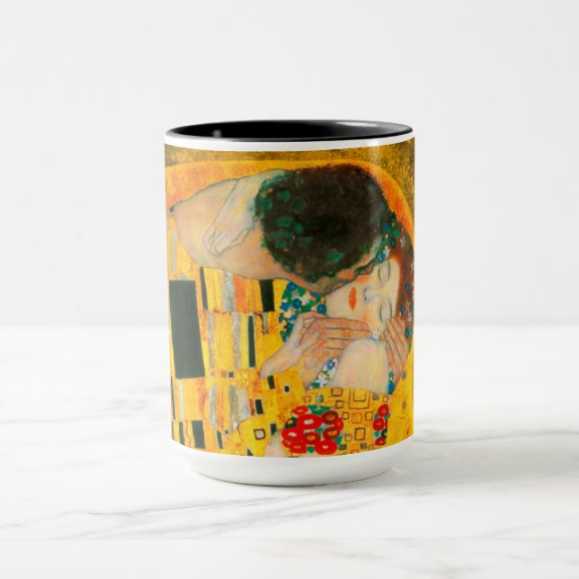 Taza Gustav Klimt The Kiss (Centro)