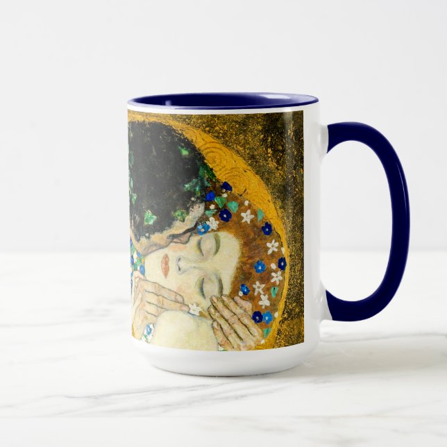 Taza Gustav Klimt - The Kiss / Valentine's Day Art (Derecha)