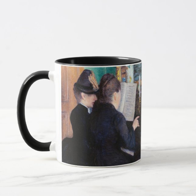 Taza Gustave Caillebotte - La lección del piano (Izquierda)