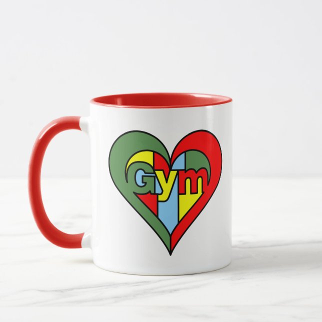 Taza Gym Heart (Izquierda)