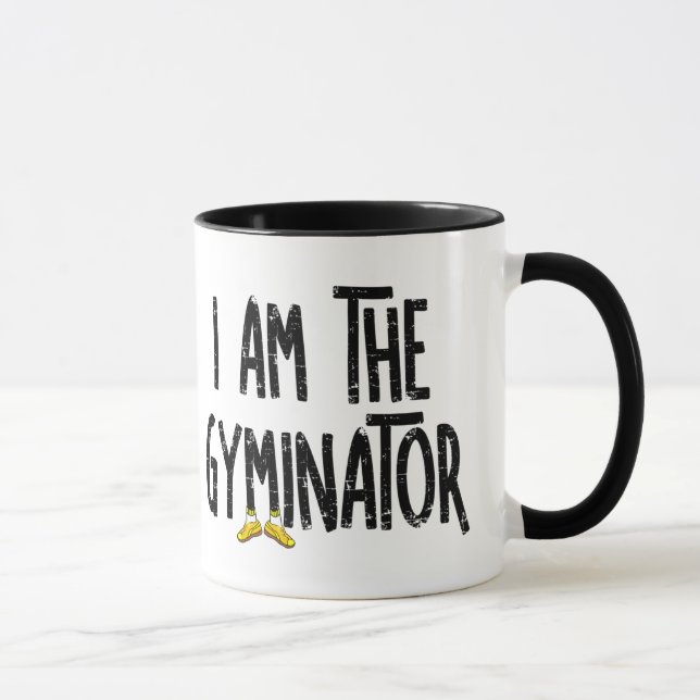 Taza Gyminator Rough Text (Derecha)