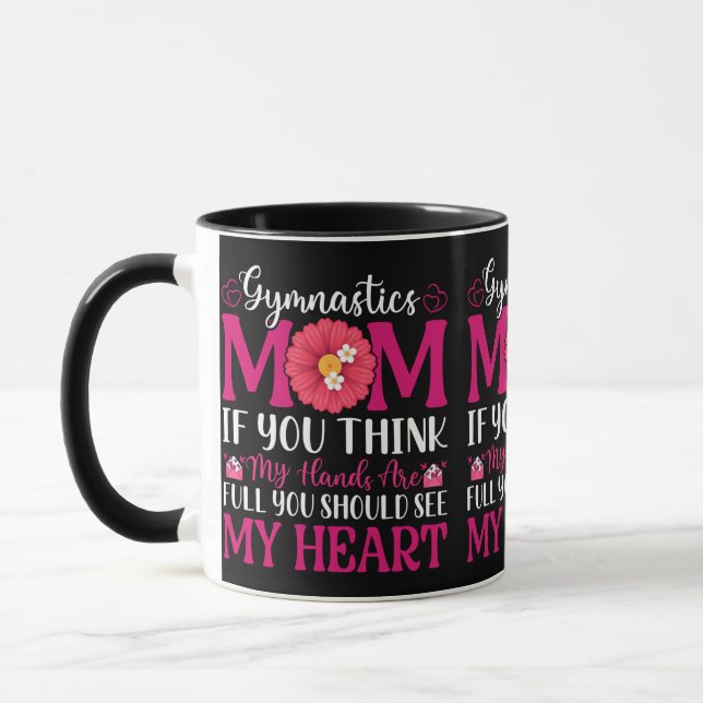 Taza Gymnastics Mom (Izquierda)