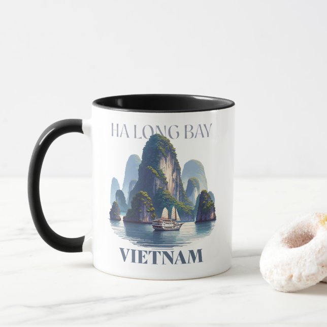Taza Ha Long Bay Vietnam (Con donut)