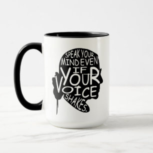 Taza Habla tu mente, incluso si tu voz tiembla