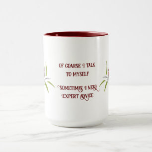 Taza Hablando conmigo mismo