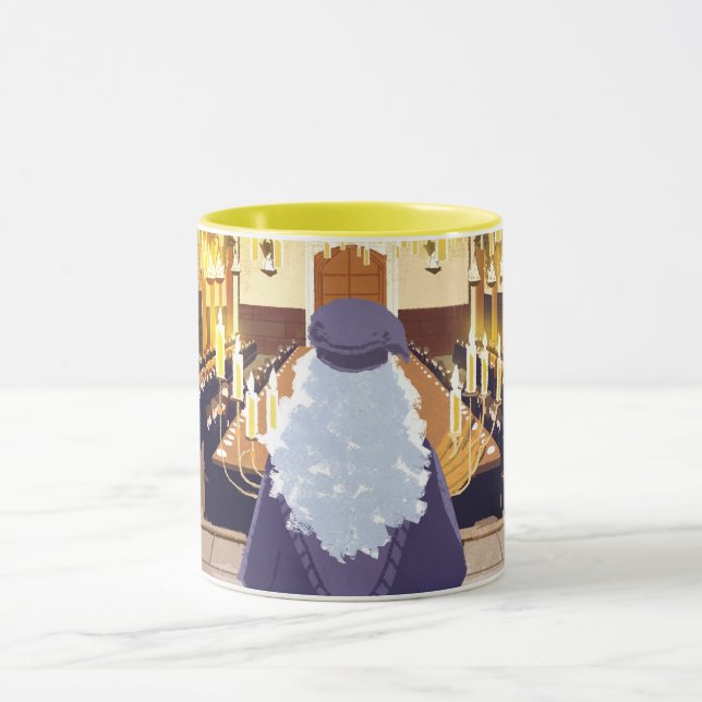 Taza Hablando en el Gran Salón de Hogwarts (Centro)