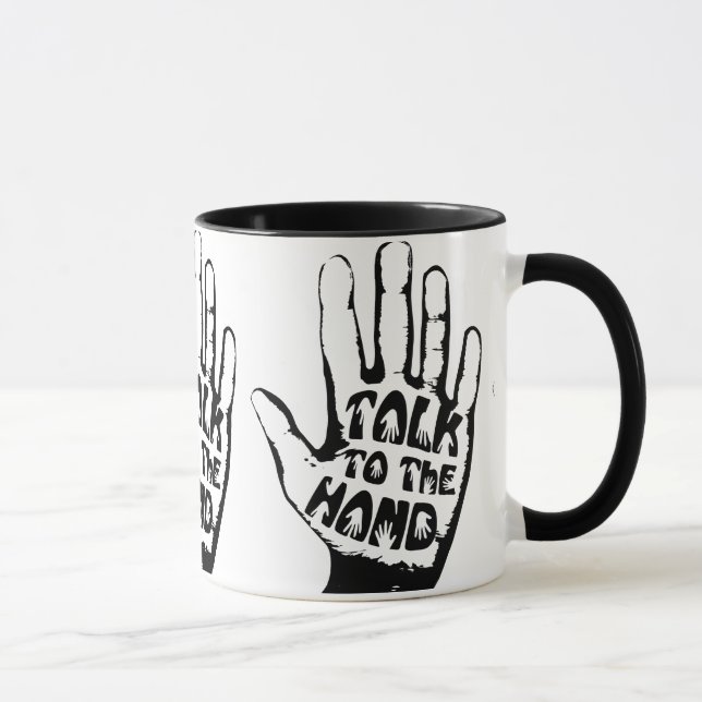 Taza Hablar Con La Mano (Derecha)