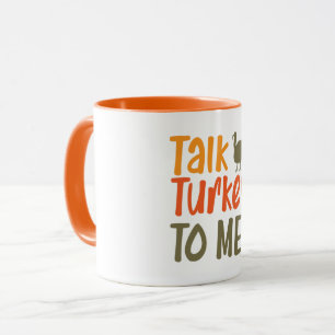 Taza Hablar De Turquía Para Mí Combo Mug