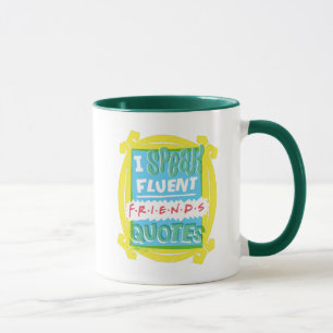 Taza Hablo con Fluidez Citas de FRIENDS™ - Peephole