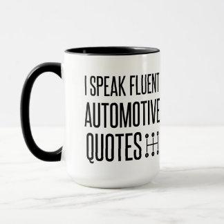 TAZA HABLO COSAS AUTOMOTIVAS FLUENTES