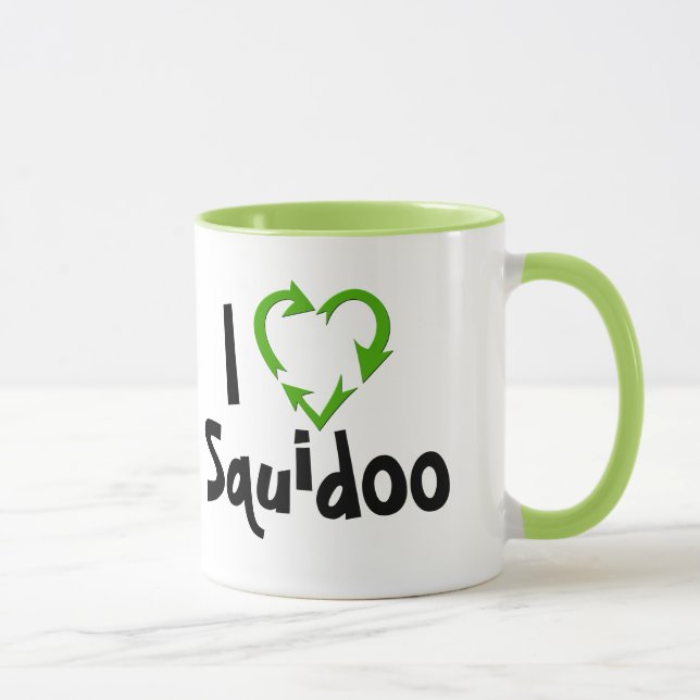 Taza ¿Hace usted Squidoo? (Derecha)