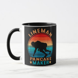 Taza Hacedor de Panqueques Liniero - Fútbol Americano