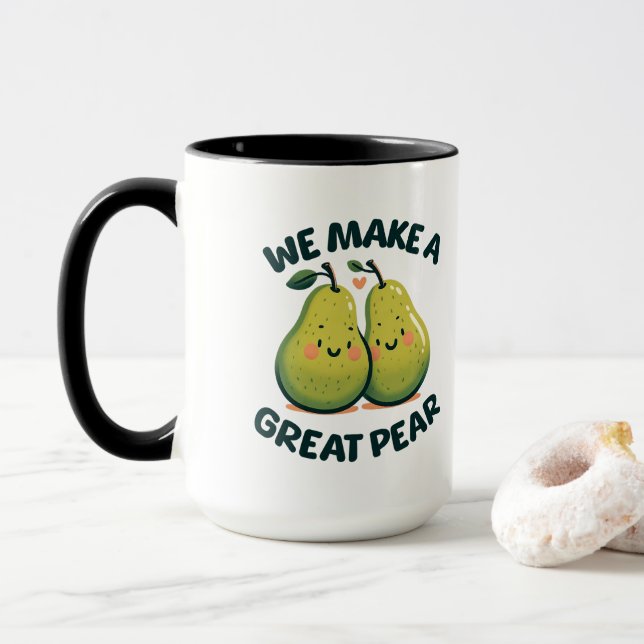 Taza Hacemos un gran regalo de Personalizado de San Val (Con donut)