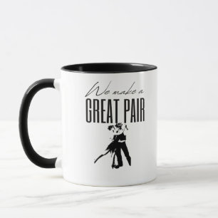 Taza Hacemos una Gran Pareja Mejor Juntos Amor Correspo
