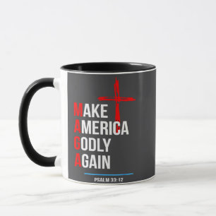 Taza Hacer a América Piadosa de Nuevo Inauguración de T