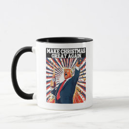 Taza Hacer a los Navidades geniales de nuevo Navidad Gr