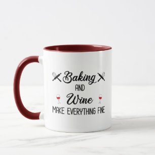 Taza Hacer Baco Y Vino Lo Hacen Todo Bien