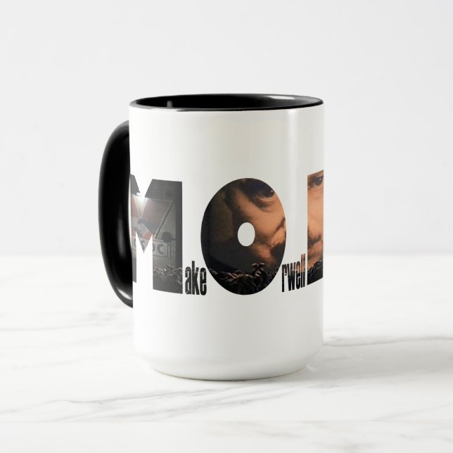 Taza Hacer de nuevo Orwell Fiction (Anverso izquierdo)