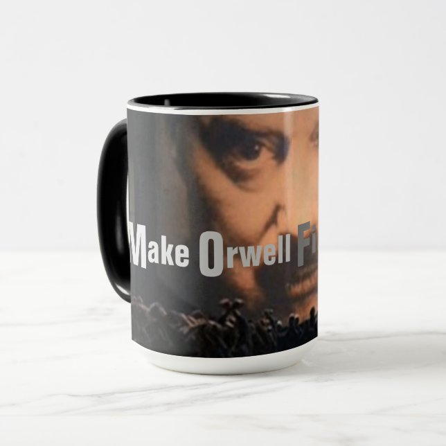 Taza Hacer de nuevo Orwell Fiction (Anverso izquierdo)