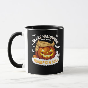 Taza Hacer que Halloween sea grande otra vez Trumpkin