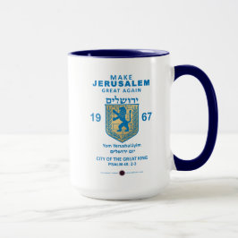 Taza Hacer que Jerusalén vuelva a ser grande