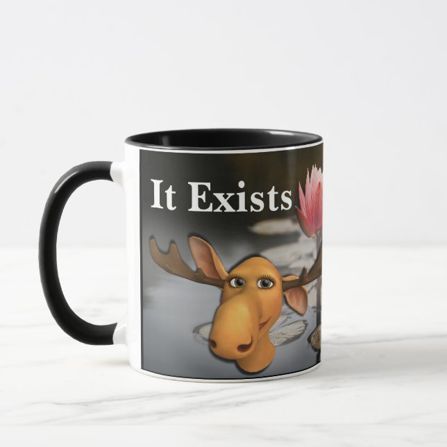 Taza Hacer tu propio título - Negro (Izquierda)