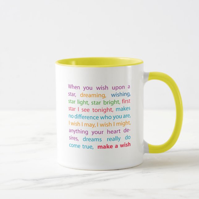 Taza Hacer un deseo (Derecha)