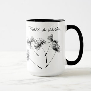 Taza Hacer un deseo en un Dandelion