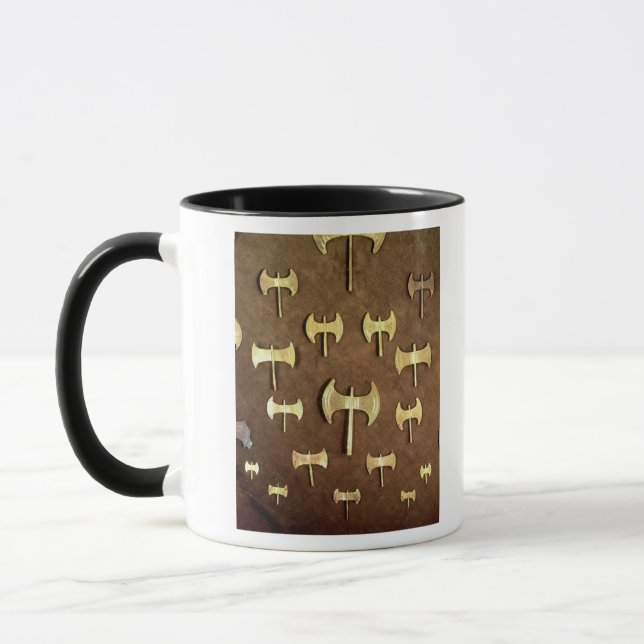 Taza Hachas dobles miniatura (Izquierda)