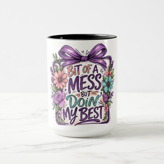 Taza Haciendo Mi Mejor (Centro)