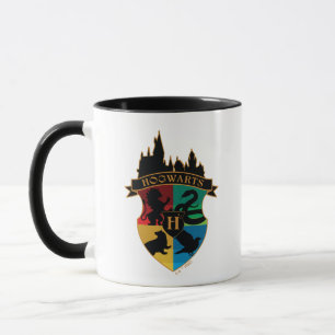 Taza HACIENTES™ Castillo Escudo Insignia para el Orgull