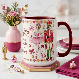 Taza Hada de Azúcar y Magia de Navidad del Cascanueces
